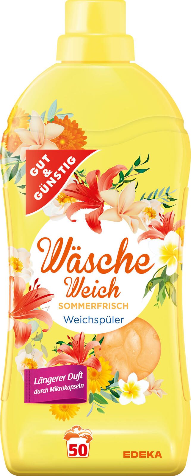 GUT&GÜNSTIG Weichspüler Sommerfrisch 1,5 l