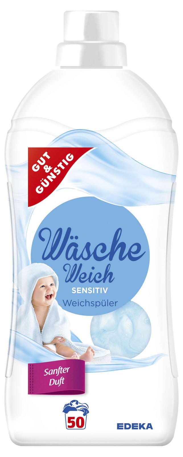 GUT&GÜNSTIG Weichspüler frisch 1,5 l