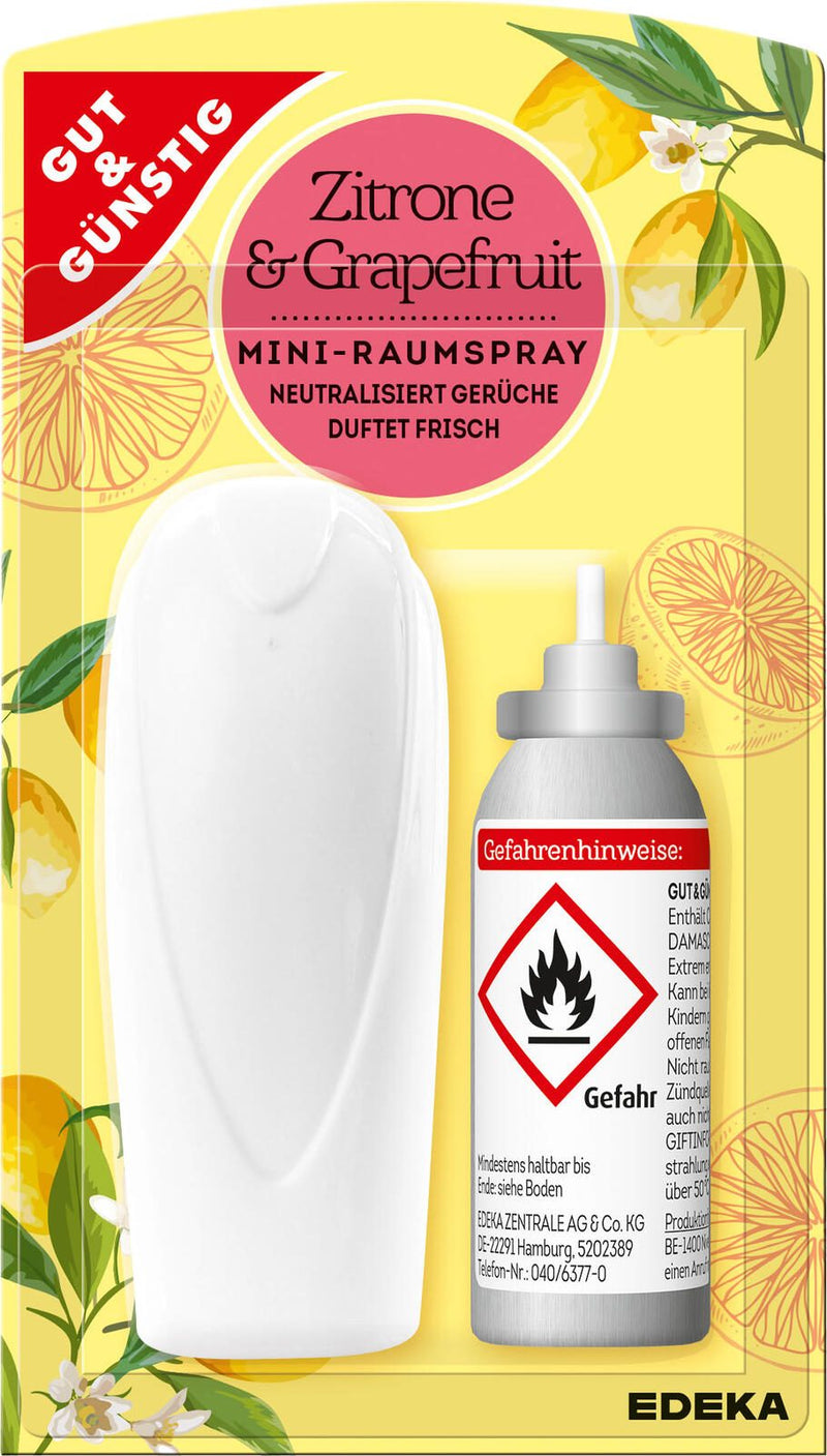 GUT&GÜNSTIG Raumduft Zitrone & Grapefruit 25,0 ml