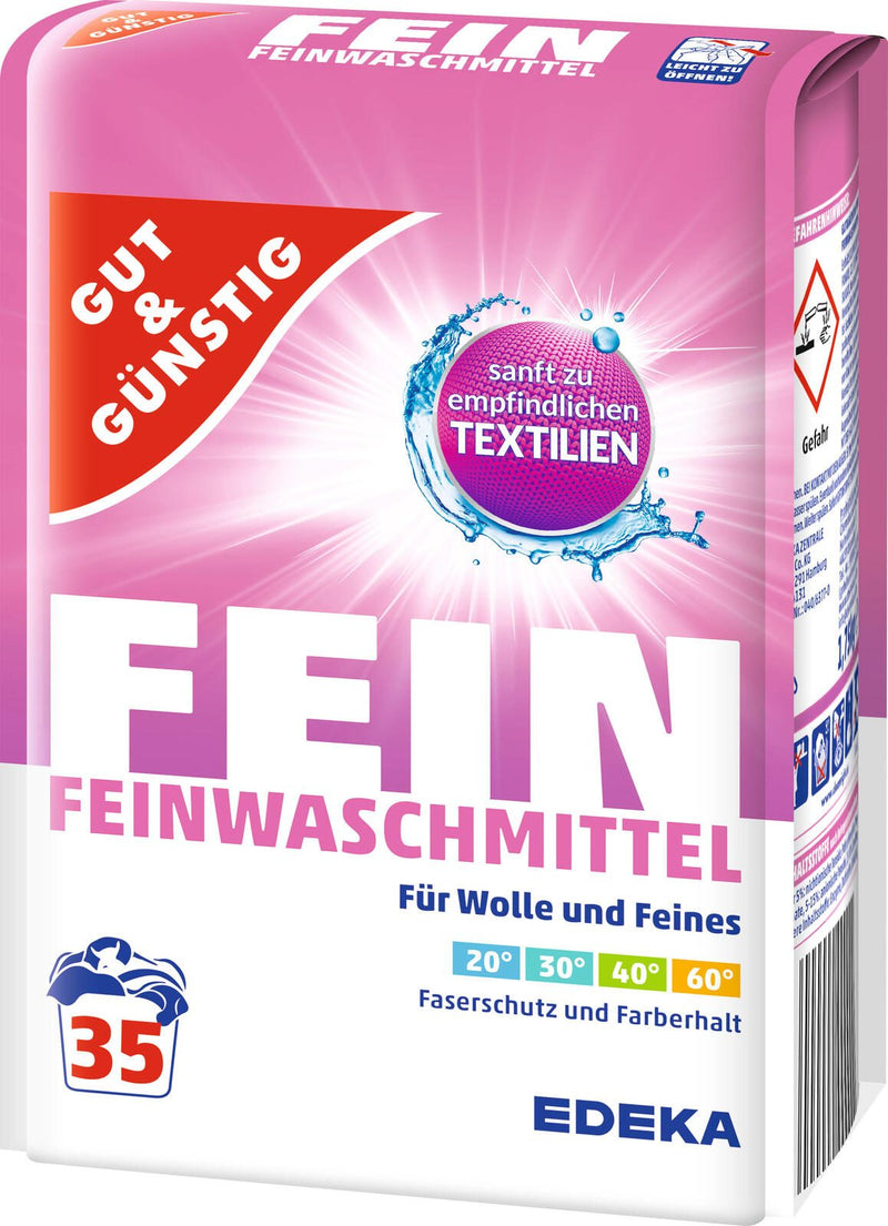 GUT&GÜNSTIG Waschmittel frisch 1,75 kg