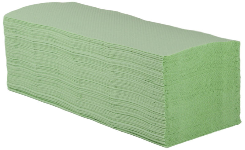 Papierhandtücher V2-3200-G-PR Zick-Zack-Falzung 2-lagig