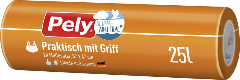 Pely Müllbeutel 25,0 l weiß