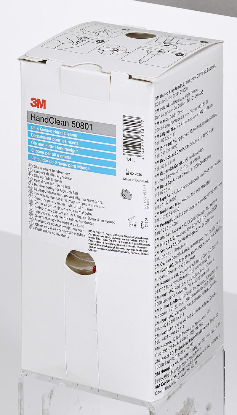 3M HandClean 50801 Flüssigseife Nachfüllpackung 1,4 l