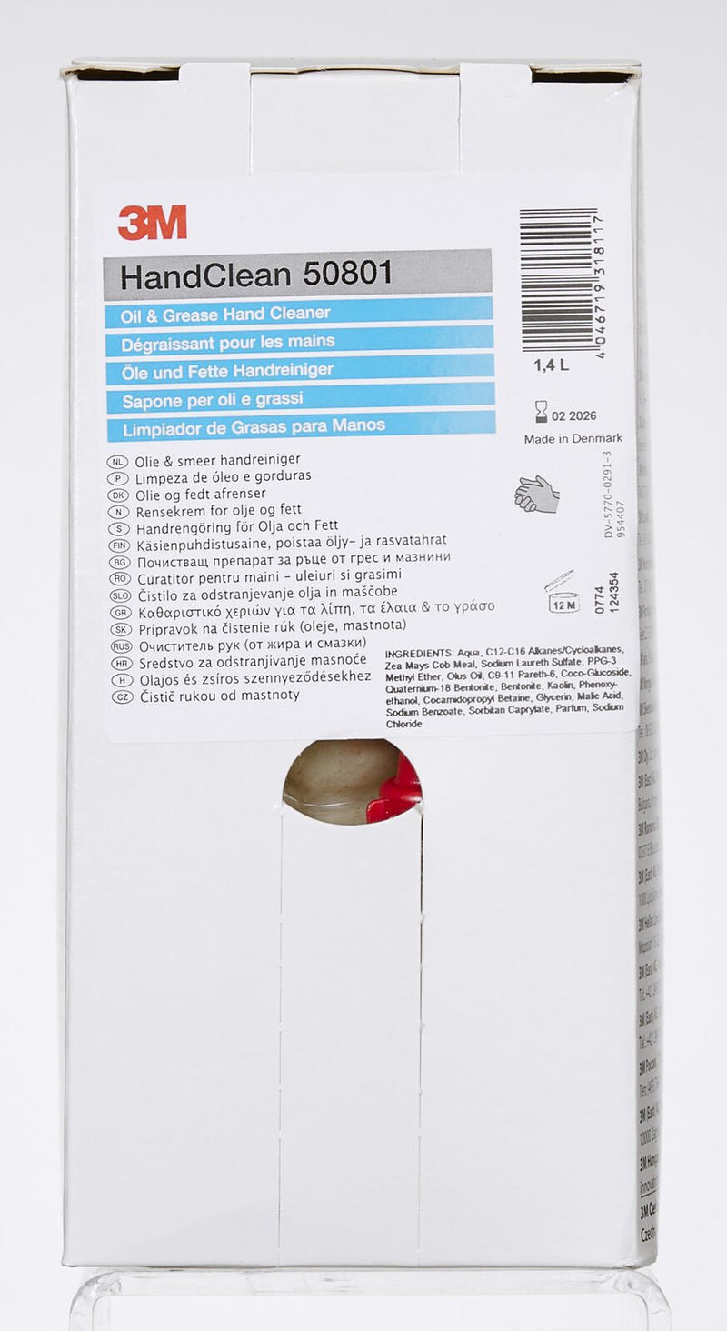 3M HandClean 50801 Flüssigseife Nachfüllpackung 1,4 l
