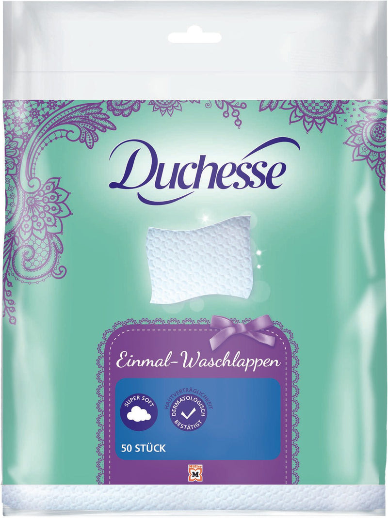 Duchesse trockene Reinigungstücher 1-lagig
