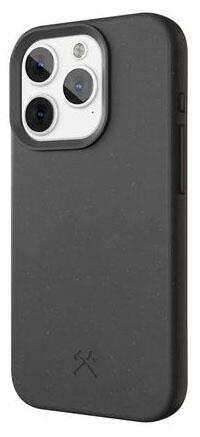 WOODCESSORIES Handy-Cover Bio Case für iPhone 15 Pro schwarz