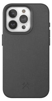WOODCESSORIES Handy-Cover Bio Case für iPhone 15 Pro Max schwarz