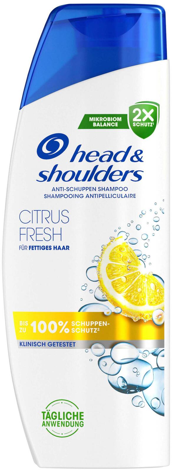 head&shoulders® Citrus Fresh Shampoo 300 ml
