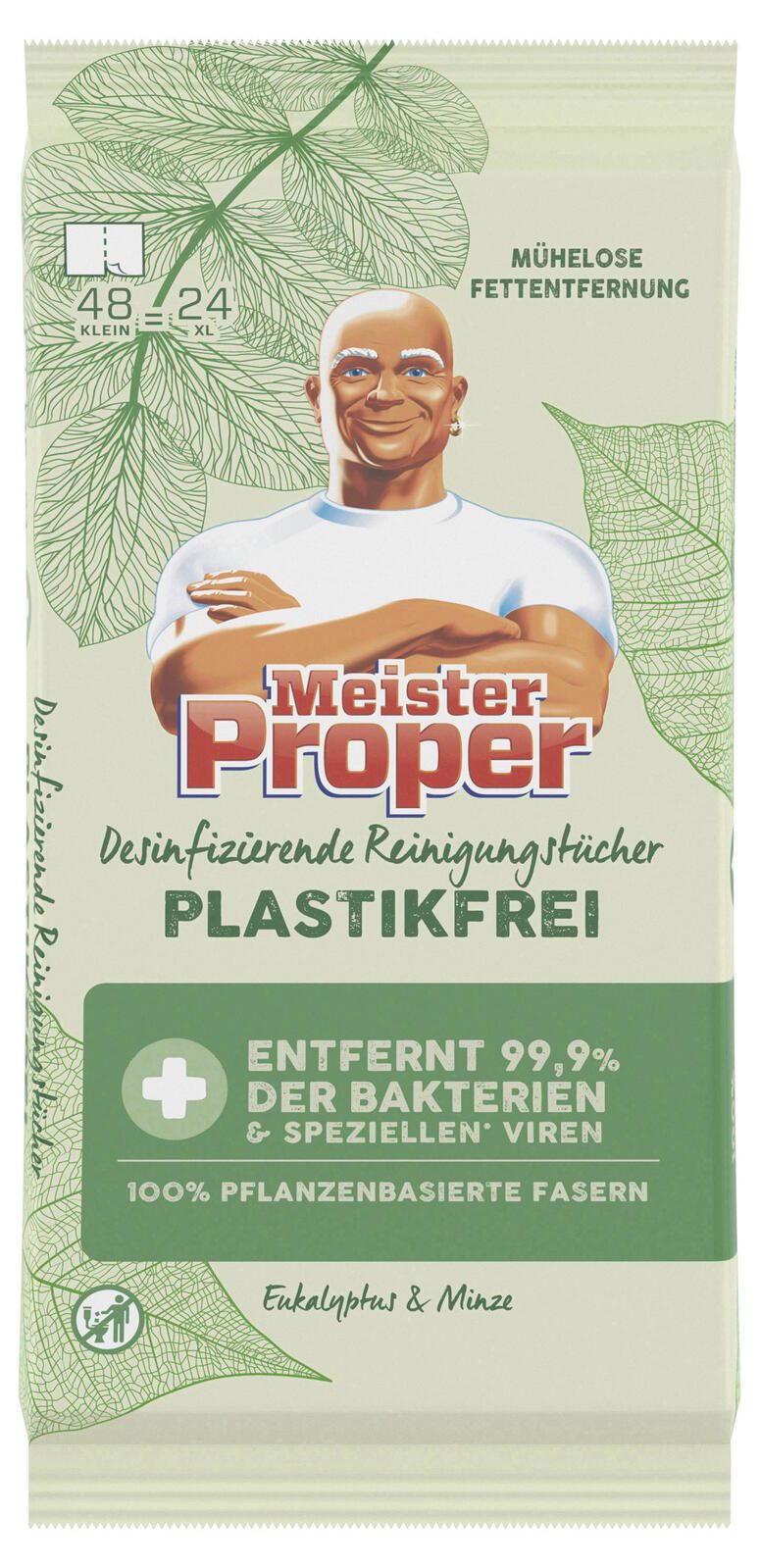 Mr. PROPER feuchte Allzweck-Reinigungstücher 1-lagig