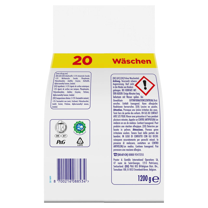 ARIEL Waschmittel frisch 1,2 kg
