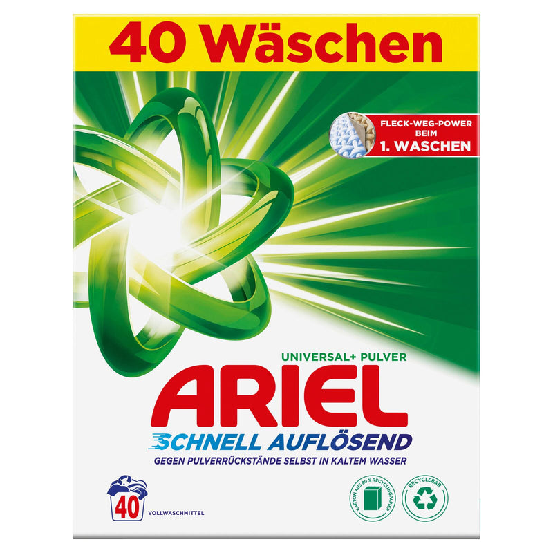 ARIEL Vollwaschmittel frisch 2,4 kg