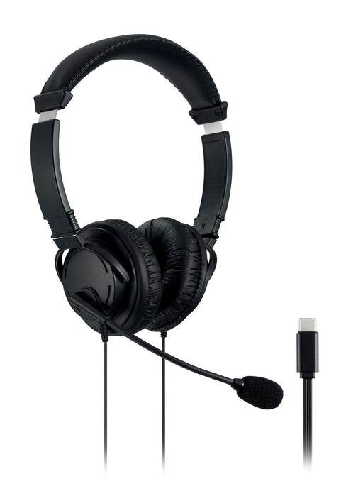 Kensington USB-Headset HiFi USB-C schwarz