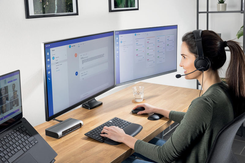 Kensington USB-Headset HiFi USB-C schwarz