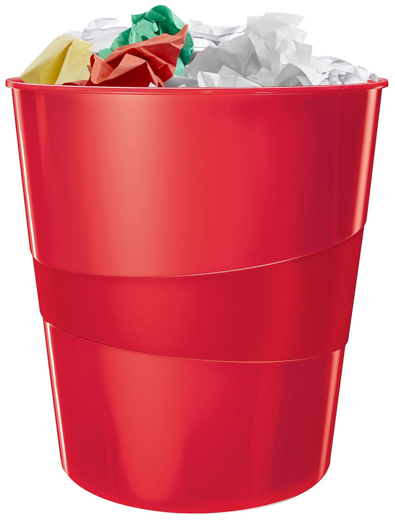 LEITZ Papierkorb 15,0 l rot