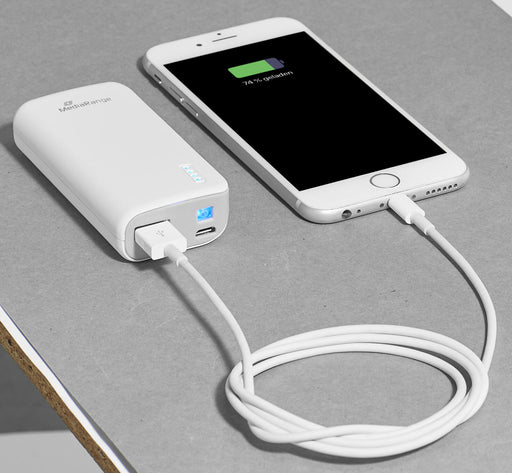 MediaRange MR751 Powerbank 5.200 mAh weiß
