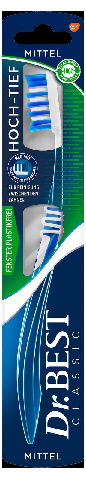 Dr.Best Hoch-Tief Zahnbürste