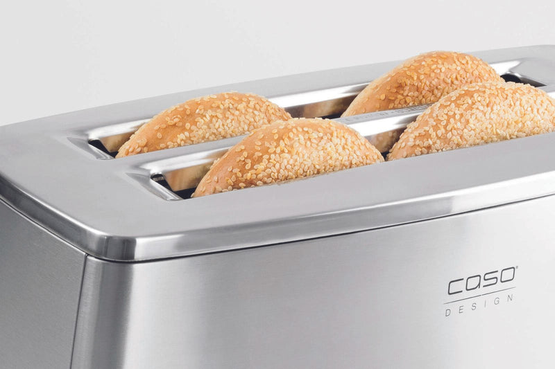 caso® Inox4 Toaster 1850 W silber