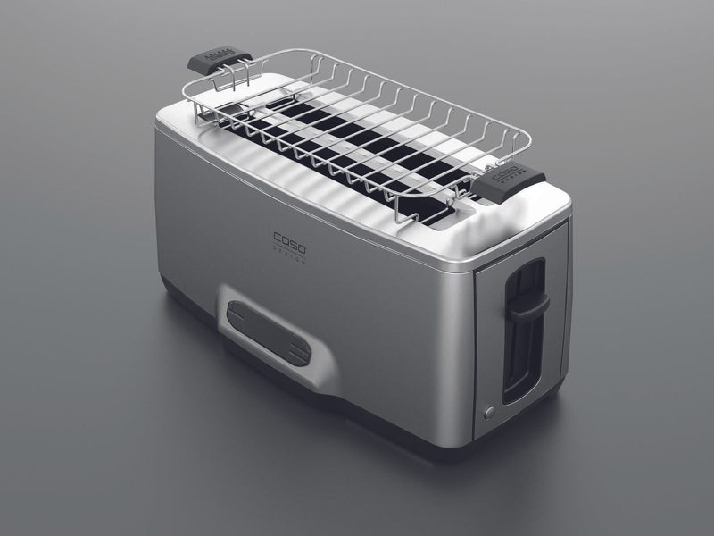 caso® Inox4 Toaster 1850 W silber