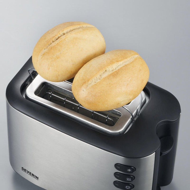 SEVERIN AT 2514 Toaster 850 W silber/schwarz