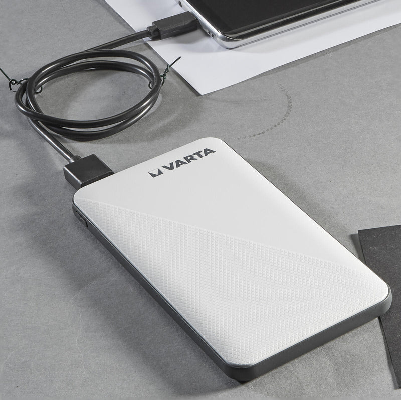 VARTA Energy Powerbank 5.000 mAh weiß, schwarz