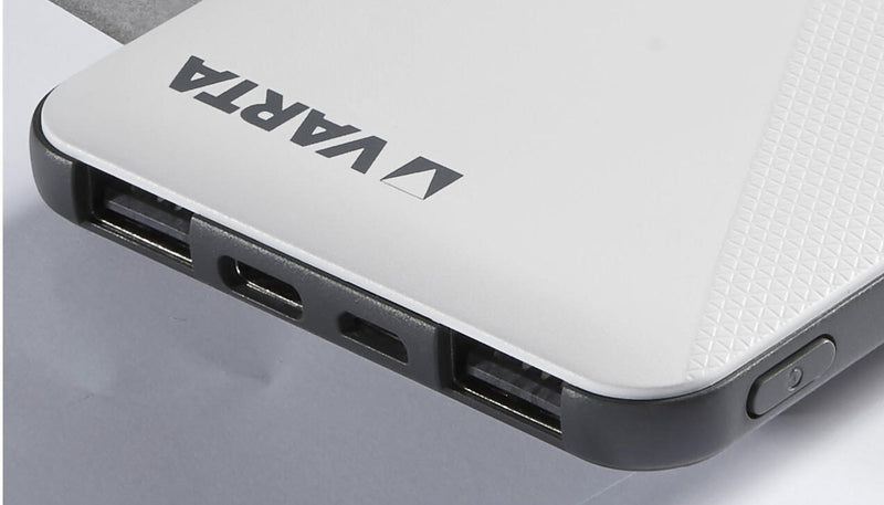 VARTA Energy Powerbank 5.000 mAh weiß, schwarz