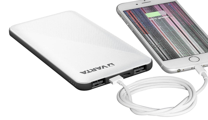 VARTA Energy Powerbank 5.000 mAh weiß, schwarz