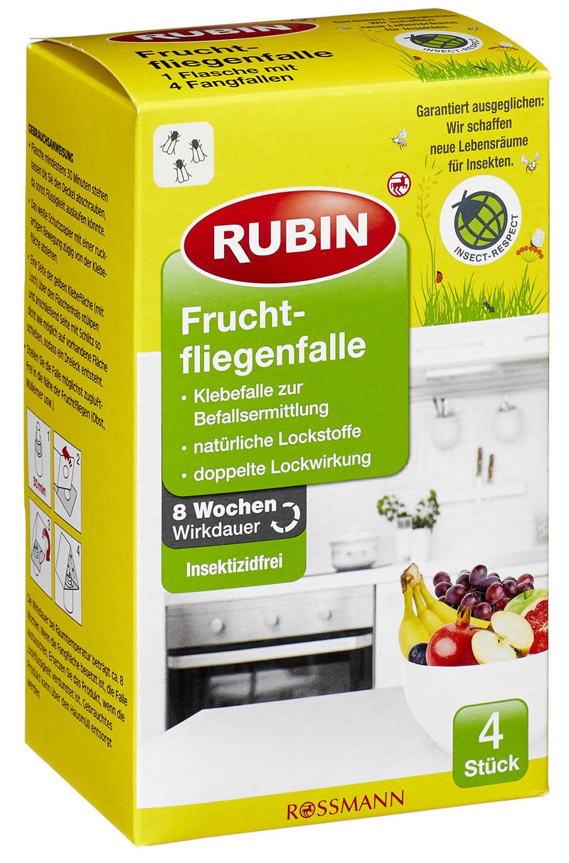 RUBIN Fruchtfliegenfalle bunt