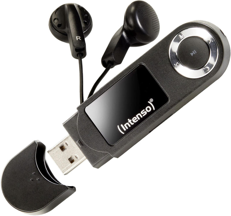 Intenso Musik Walker MP3-Player schwarz 16 GB