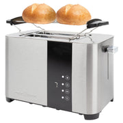 CLATRONIC PC-TA 1250 Toaster 850 W silber, schwarz