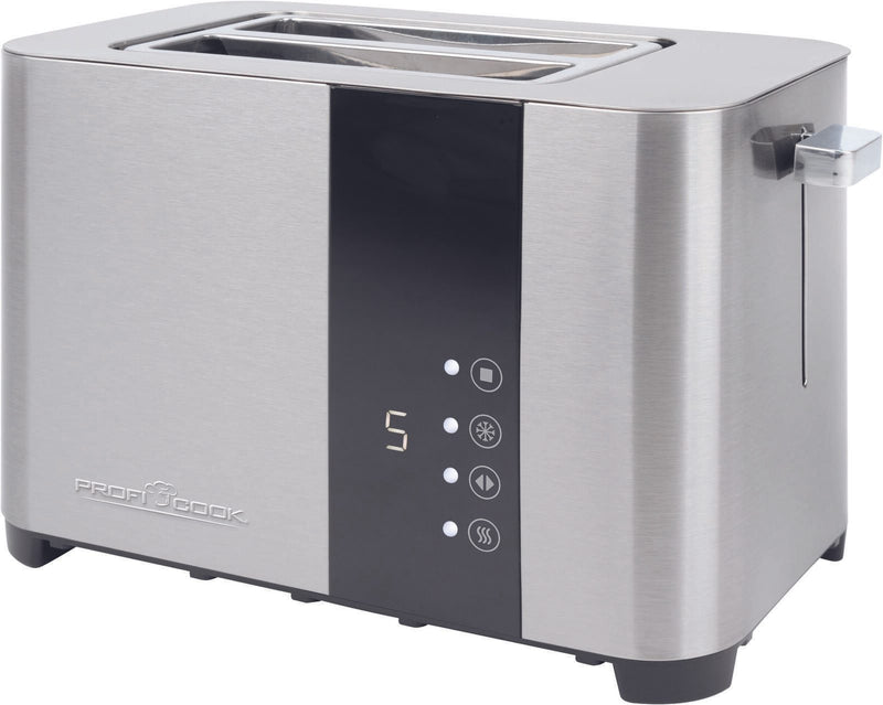 CLATRONIC PC-TA 1250 Toaster 850 W silber, schwarz