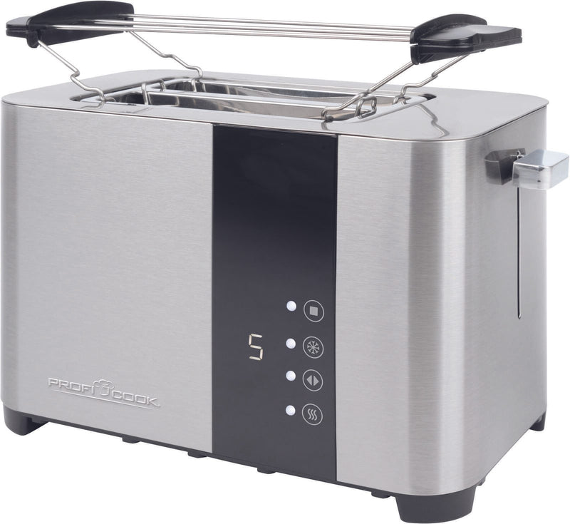 CLATRONIC PC-TA 1250 Toaster 850 W silber, schwarz