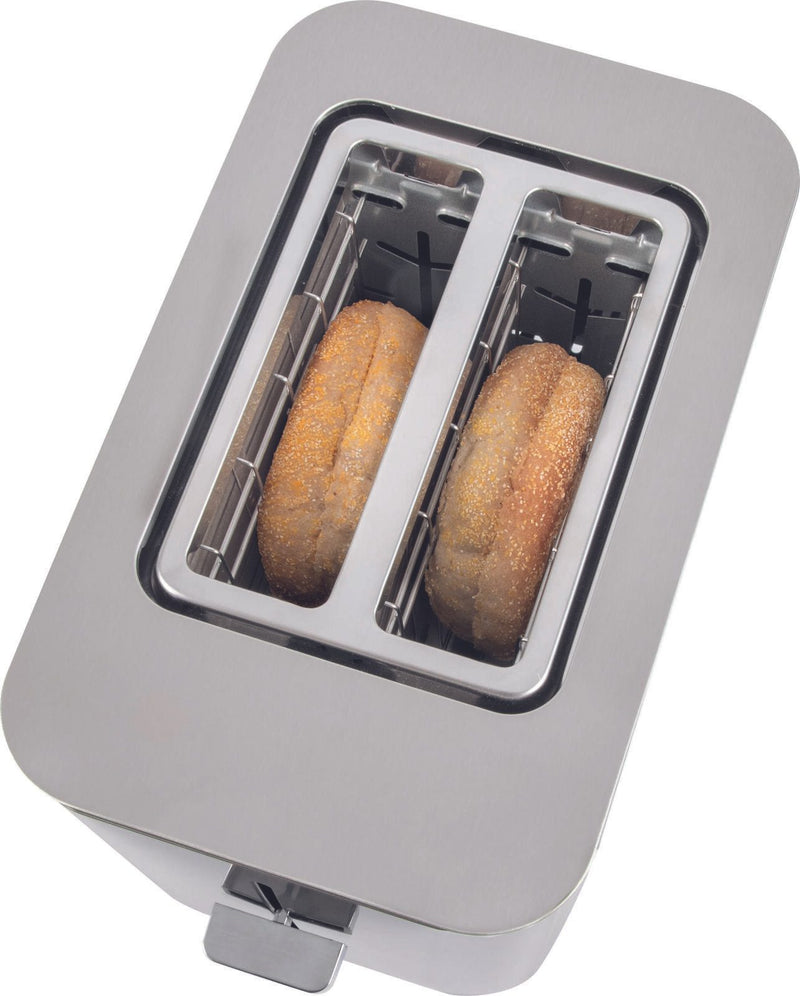 CLATRONIC PC-TA 1250 Toaster 850 W silber, schwarz