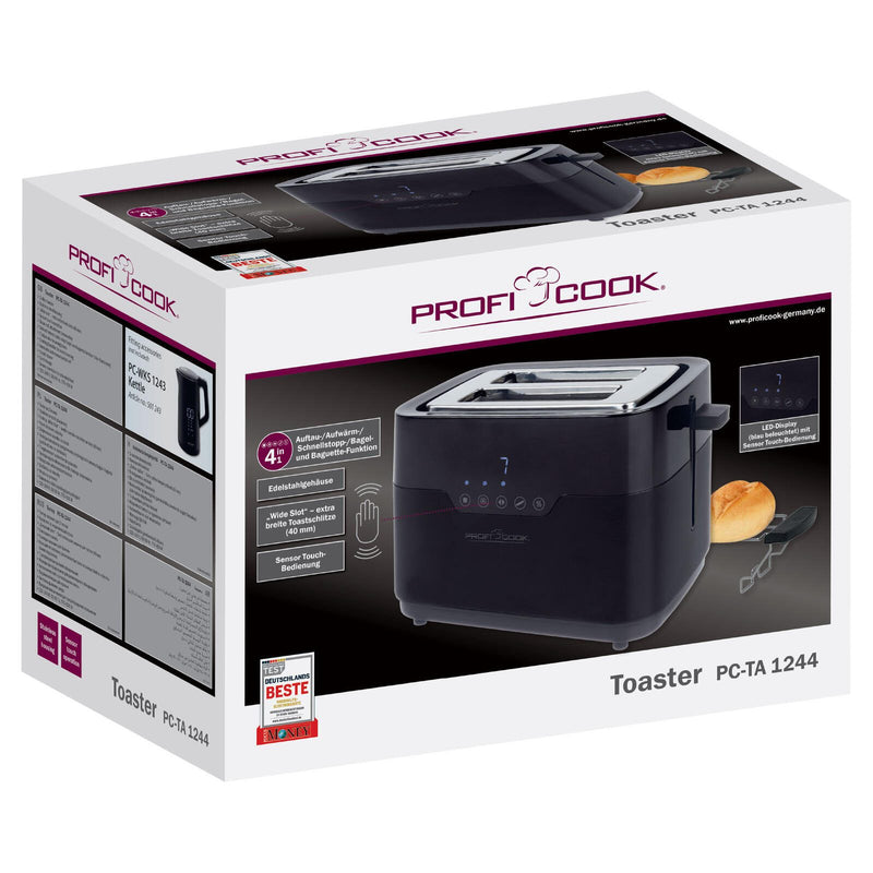 CLATRONIC PC_TA 1244 Toaster 920 W schwarz