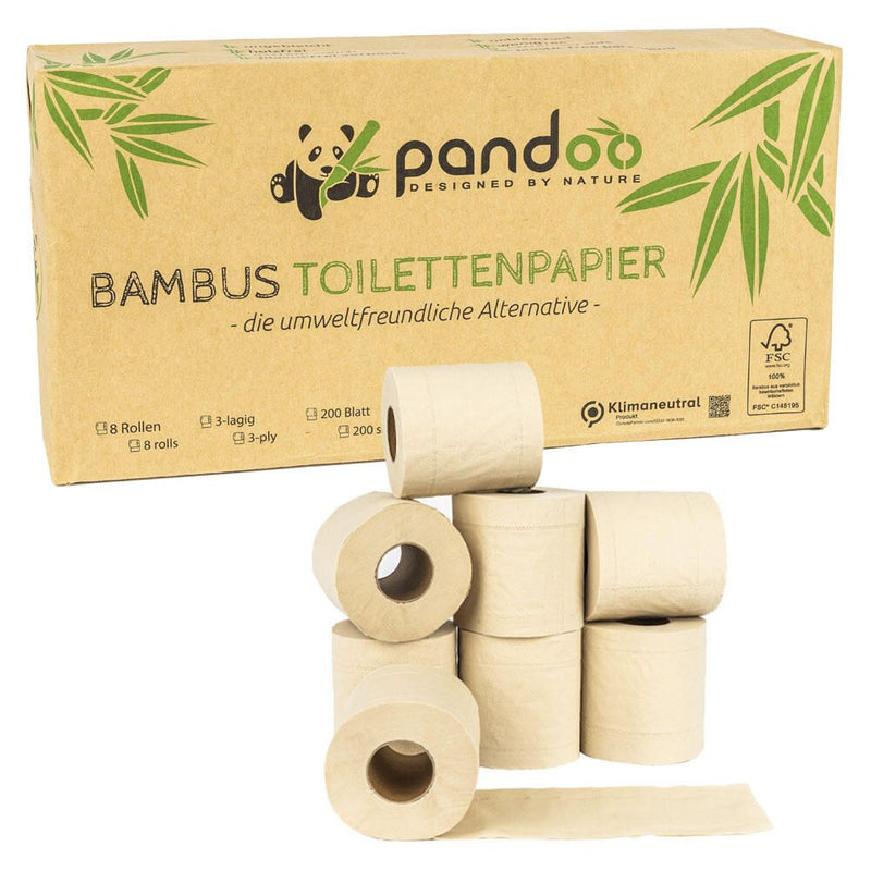 pandoo Toilettenpapier 3-lagig