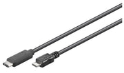 goobay USB C/Micro B Kabel 67993 1 m