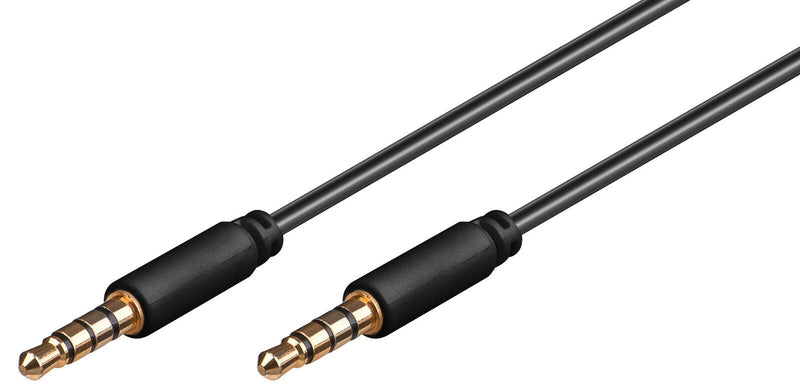 goobay Klinkenkabel 4-Pin 63830 2 m
