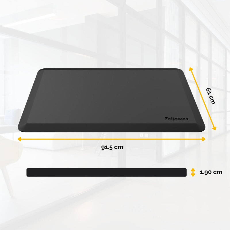 Fellowes Anti-Ermüdungsmatte Büro 61,0 x 91,5 cm schwarz