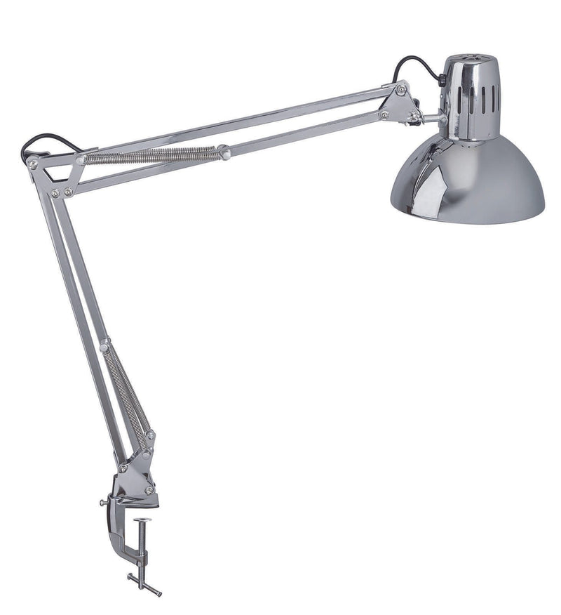 MAUL Schreibtischlampe chrome/silber