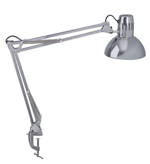 MAUL Schreibtischlampe chrome/silber