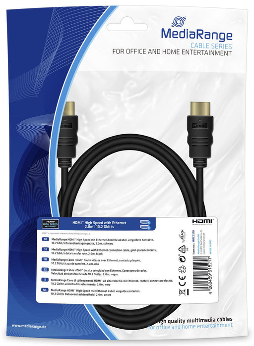 MediaRange HDMI-Kabel MRCS210 2 m