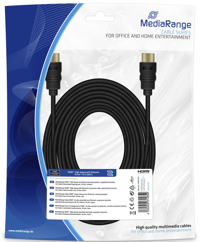 MediaRange HDMI-Kabel MRCS212 10 m