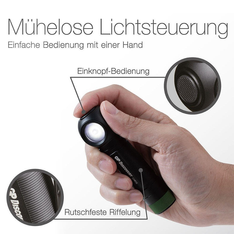 GP Stirnlampe schwarz