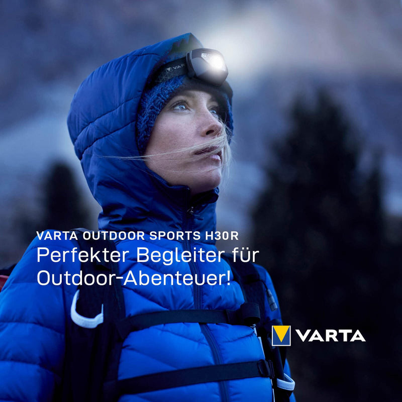 VARTA Stirnlampe schwarz