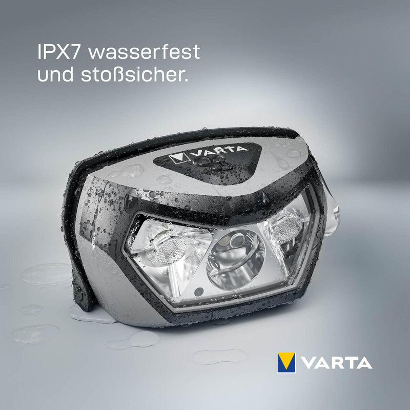 VARTA Stirnlampe schwarz