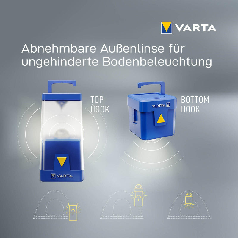 VARTA Campinglampe blau