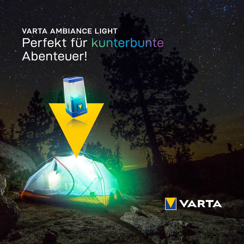 VARTA Campinglampe blau