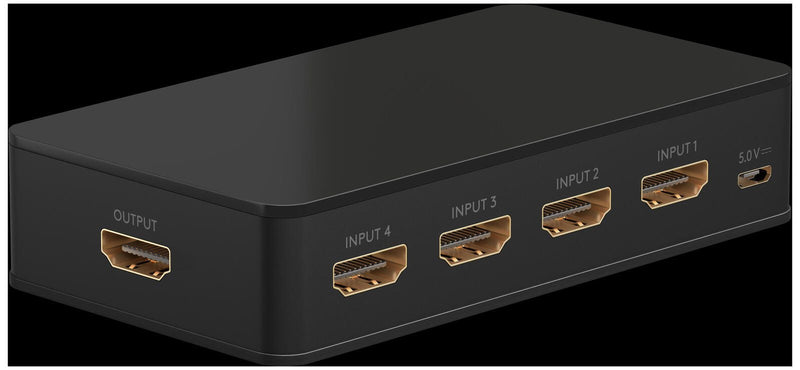goobay HDMI-Switch HDMI Umschaltbox 4 auf 1