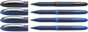 Schneider One Business Tintenroller 0,6 mm 3 St. blau, 1 St. schwarz