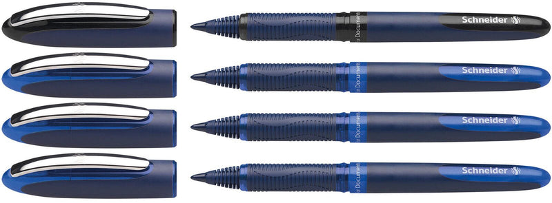 Schneider One Business Tintenroller 0,6 mm 3 St. blau, 1 St. schwarz