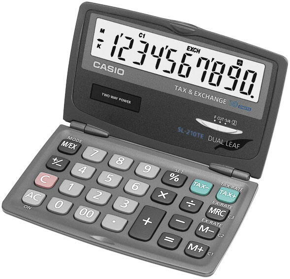 CASIO SL-210TE Taschenrechner